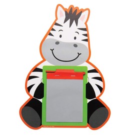 Baker Ross AT975 Jungle Chums Magic Slates - Pack of 12, For Kids Party Bags and Small Toys for Children