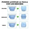 2 Pañal Cubierta Tela Pul Ecológico Bebé Lavable Sin Inserto