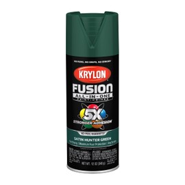 Krylon Fusion ALL-IN-ONE2943 Satin Hunter Green16 oz.