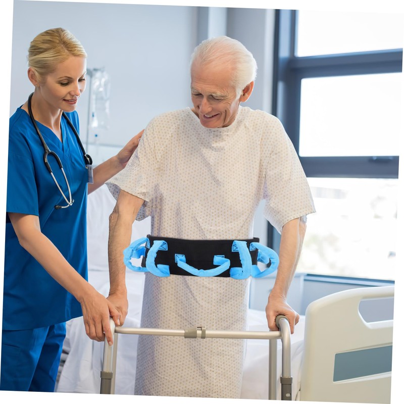 WHAMVOX Transfer Belt for Seniors Walking Support Aid with Handles