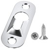 30 PCS Pegs for Picture Frames,Picture Keyhole Hanging Plate,60 PCS