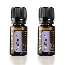 doTERRA Aceite PastTense - Mezcla de tensión - 0.5 fl oz - Paquete de 2