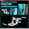 ECOTRIC Front Lower Door Hinge Assembly Compatible with 1996-2002 Dodge
