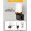 L LOHAS LED Night Lights Plug into Wall, Dimmable Night