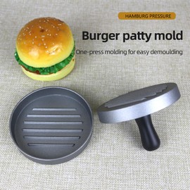 Burger Press with 100 Patty Papers, Burger Maker Durable Hamburger Press / Citizen Press for Patty, Ideal for BBQ and Grill, Kitchen Accessories, Kitchen Accessories, Barbecue Accessories