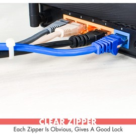 KafTon Pack of 100 Yellow Cable Zip Ties, UL Nylon, Perfect for PC, Bicycle Tie Wrap DIY Home Wire Vegetable Garden Office (100mm x 2.5mm) Yellow