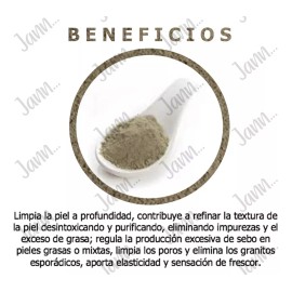 JANN Arcilla Verde Para Regeneración Celular Y Piel Grasa, 500g