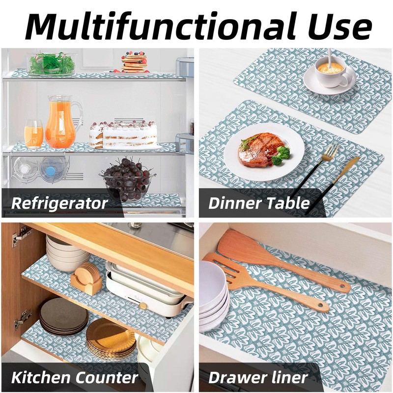 12" W x 240" L Floral Drawer and Shelf Liner