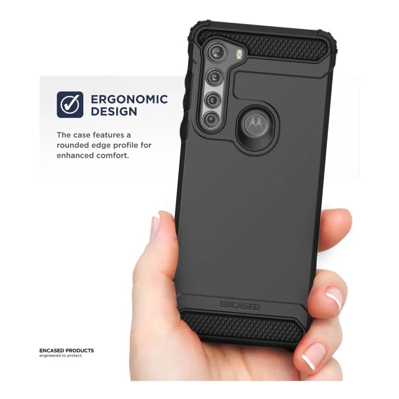 Funda Para Moto Edge (2020) Uso Rudo Protector Case