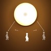 2PCS Motion Sensor Night Light Energy Saving LED Night Light