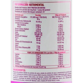 Whey Protein Biotina Vainilla (proteína Bariatrica) 1 Kg Pro
