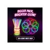 400 Pulseras Neon Fosforescente Glow Stick Fiestas Eventos