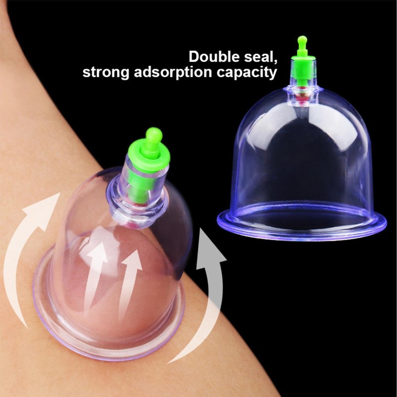 True Face 12pcs Cupping Therapy Set Vacuum Massage Cups Health