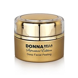 Donna Bella Cosmetics Caviar Signature Deep Facial Peeling W/Peptide crystals - 50ml - Powerful Facial Cleansing to Reveal Ultra-Smooth and Youthful Skin