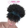LEOSA Headband Wig for Black Women ,Wrap Wig 2 in