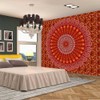 FENDROM Popular Handicrafts Indian hippie Bohemian Psychedelic Peacock Mandala Wall