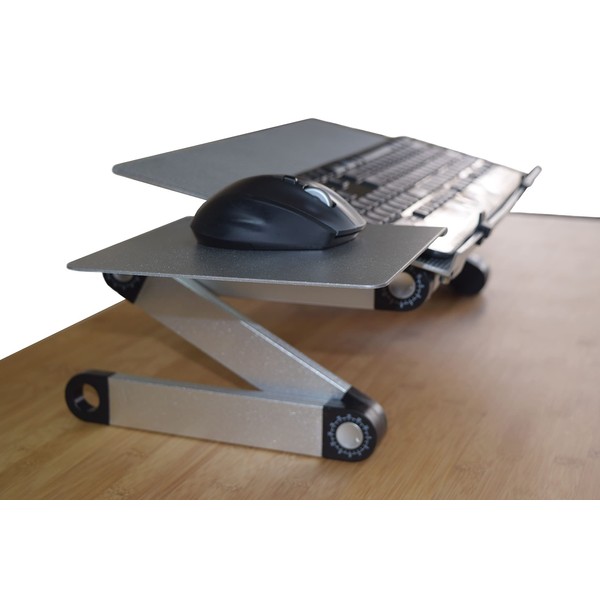 WorkEZ Keyboard and Mouse Tray ergonomic on-desk riser adjustable height