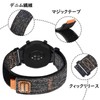 ANNEFIT Denim Watch Band, Casual Watch Replacement Band, Fabric Magic