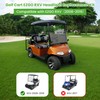 10L0L Golf Cart Head Light Kit for EZGO RXV 2008-2015