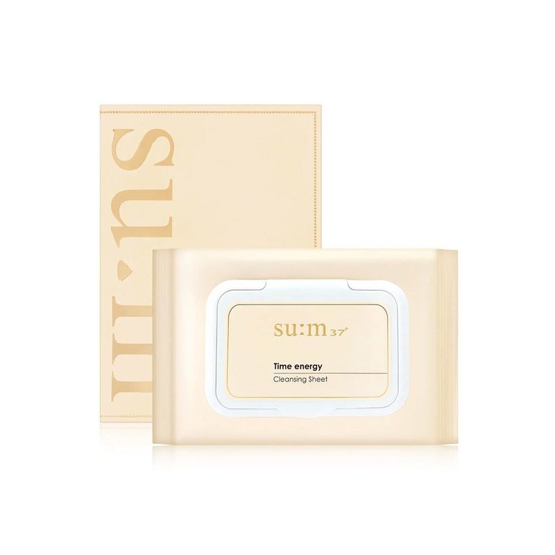 Breath 37 [Sum37 Degrees] Time Energy Organic Cleansing Sheets 50