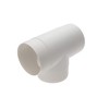 Equal T 100mm / 4" Splitter Piece Pipe ducting Hose
