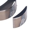 3PCS Cutting Die Set Alloy Steel Curved Moon Shape Hollow