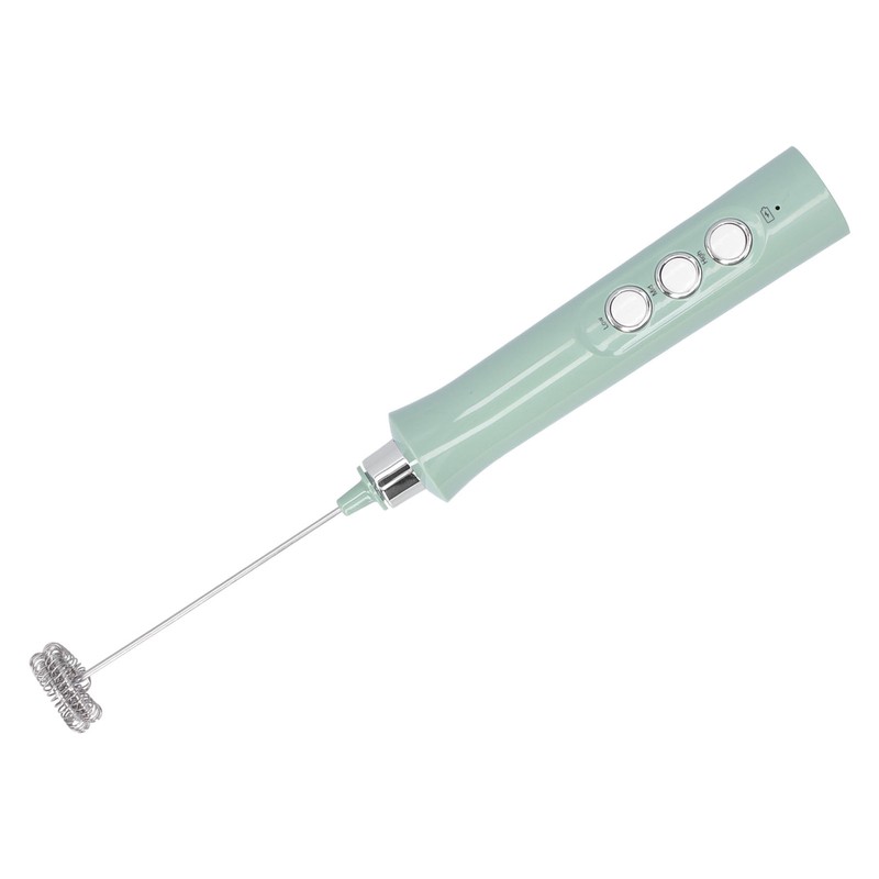 Electric Mixer ThreeSpeed USB Charging 1200mAh Battery Handheld Milk Frother