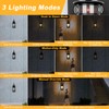 20" Black Motion Sensor Outdoor Light, Large Dusk to Dawn