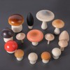 Wooden Mushroom Picking Toys Simulation Mushroom Picking Game Educational Toys