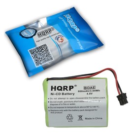 HQRP Battery Compatible with Uniden Bearcat BC120 BC120XLT UBC120XLT BC220 BC220XLT UBC220XLT UBC180XLT Scanner