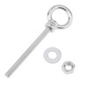 Smgda 5 Pack M6 Eye Bolt, 1/4"x 2.4" 316 Stainless