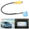 KIMISS Adapterkabel für die Rückfahrkamera des Autos