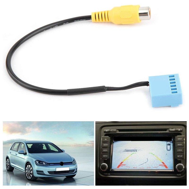 KIMISS Adapterkabel für die Rückfahrkamera des Autos