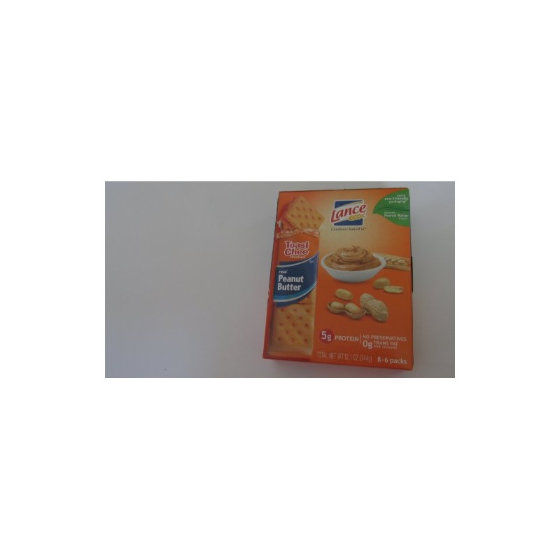 Lance Toast Chee Crackers Peanut Butter - 8 CT