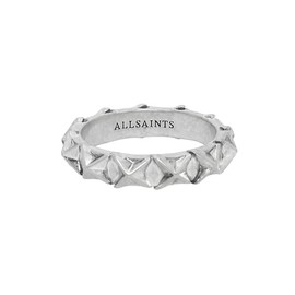 AllSaints Men's Star Studded Band Ring