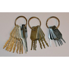 Lock Jiggler Keys - 3 Piece Set.