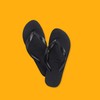 Havaianas Unisex Top Color Flip-Flop, Black, 1/2 UK