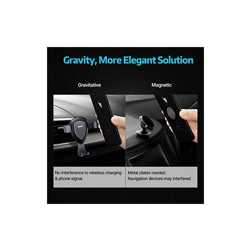 Soporte para celular ESR Gravity Universal para ventila de auto