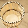 Woven Flower Pot Faux Rattan Planter High Living Room Floor