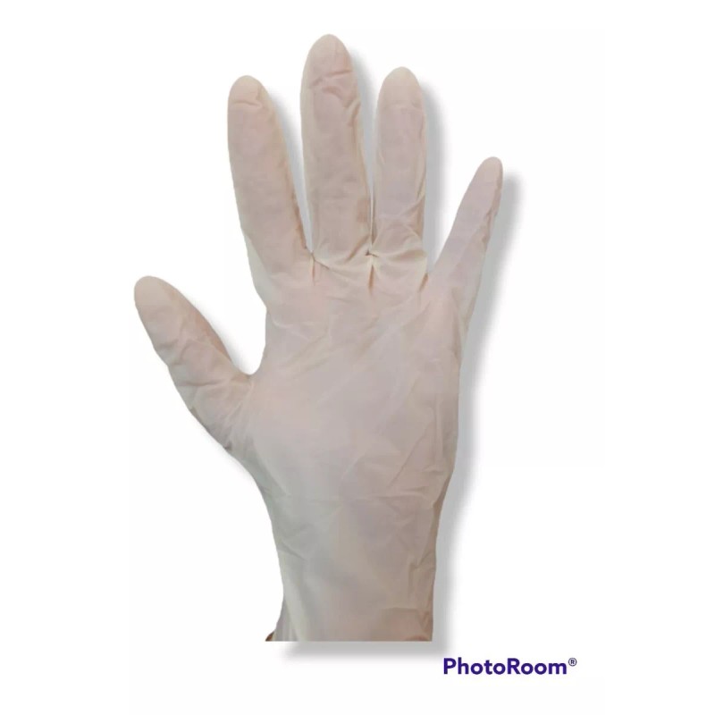 Cleanguard Guante Latex Cleanguard Libre De Polvo Grande 100 C/u