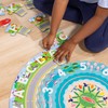 Melissa & Doug Round The Shore Tracks Cardboard Jigsaw Floor