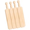 4Pcs 22inch Sorority Paddle - Greek Fraternity Paddle, Unfinished Wooden