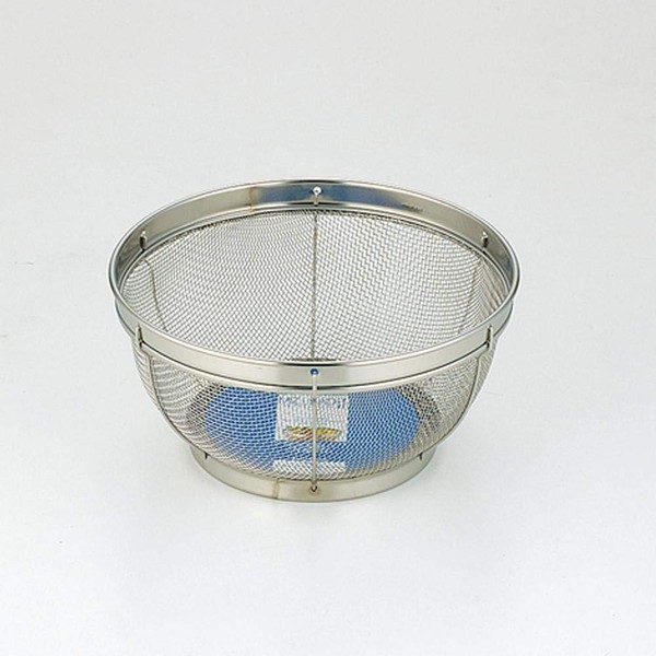 Yoshikawa SH8611 Mizulead II Deep Colander, Silver, 7.5 inches (19 cm), 18-8 Stainless Steel