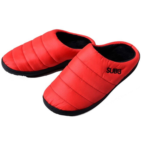 Subu 2019 Winter Sandals Slippers Shoes Slip-on Shoes Authentic Down Sandals Fur Boa - red
