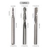 12pcs Woodworking File Burr 3.175 x 17mm/ 2 x 8mm