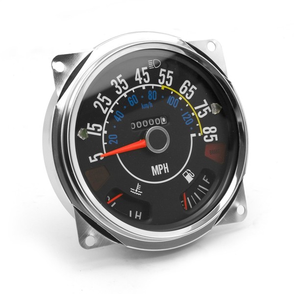 Omix-Ada 17206.05 Speedometer Assembly, 5-85 MPH, Includes Speedometer Assembled With