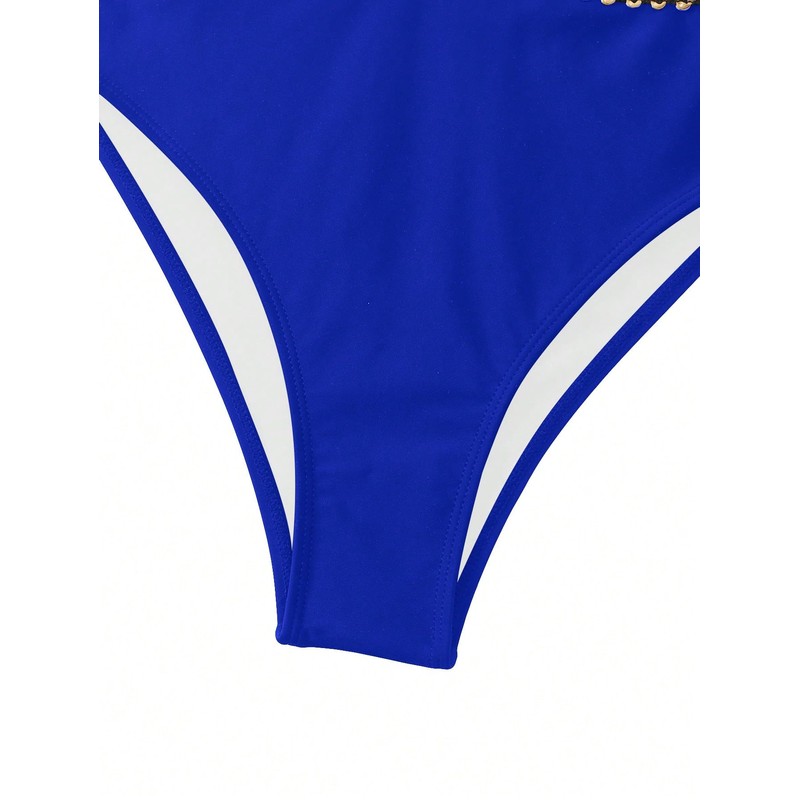 Milumia - Traje de baño de una pieza con detalle