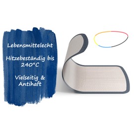 Dauerbackmatte Silikon Backmatte kompatibel mit Tefal Optigrill, Antihaftbeschichtung, Silikonmatte, Lebensmittelecht und Hitzebeständig, Zubehör (passend für die kleine Backschale)