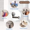 Hanger Organizer Stacker, 2 Pack Suction Cup Self-Adhesive Extendable Garment