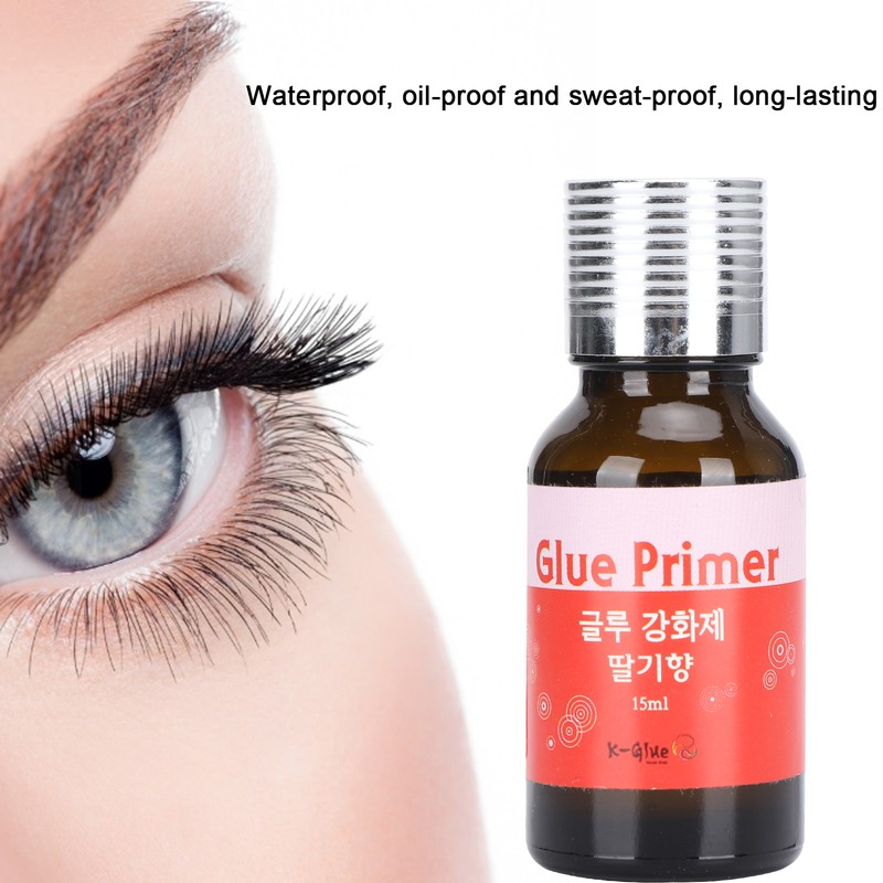 15ml False Eyelash Primer Glue Eyelash Extension Grafting Eyelash Glue